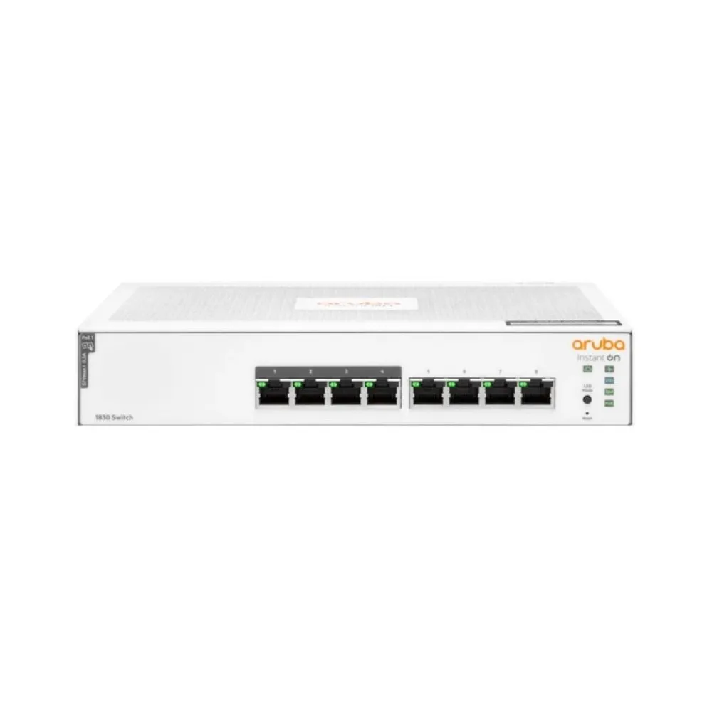 Switch zarządzalny HPE Aruba Instant On 1830 JL811A, 8x 100|1000Mbps LAN, POE+ | Sklep ITnes.pl, IT for BUSINESS