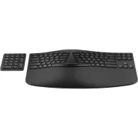 Zestaw bezprzewodowy klawiatura i mysz HP 960 Ergonomic Wireless Keyboard 7E755AA - Czarny