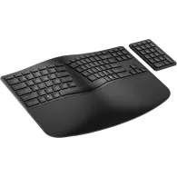 Zestaw bezprzewodowy klawiatura i mysz HP 960 Ergonomic Wireless Keyboard 7E755AA - Czarny