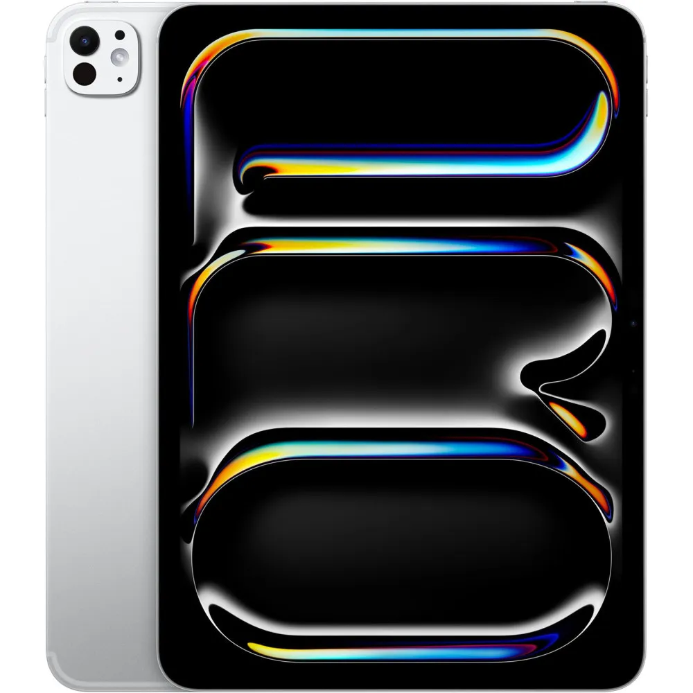 Tablet Apple iPad Pro 11 (2024) MVW63HC/A, M4, 11" 2420x1668, 1TB, 16GB, 5G, Srebrny, Kamera 12+12Mpix, iPadOS, 1 rok Carry-in |