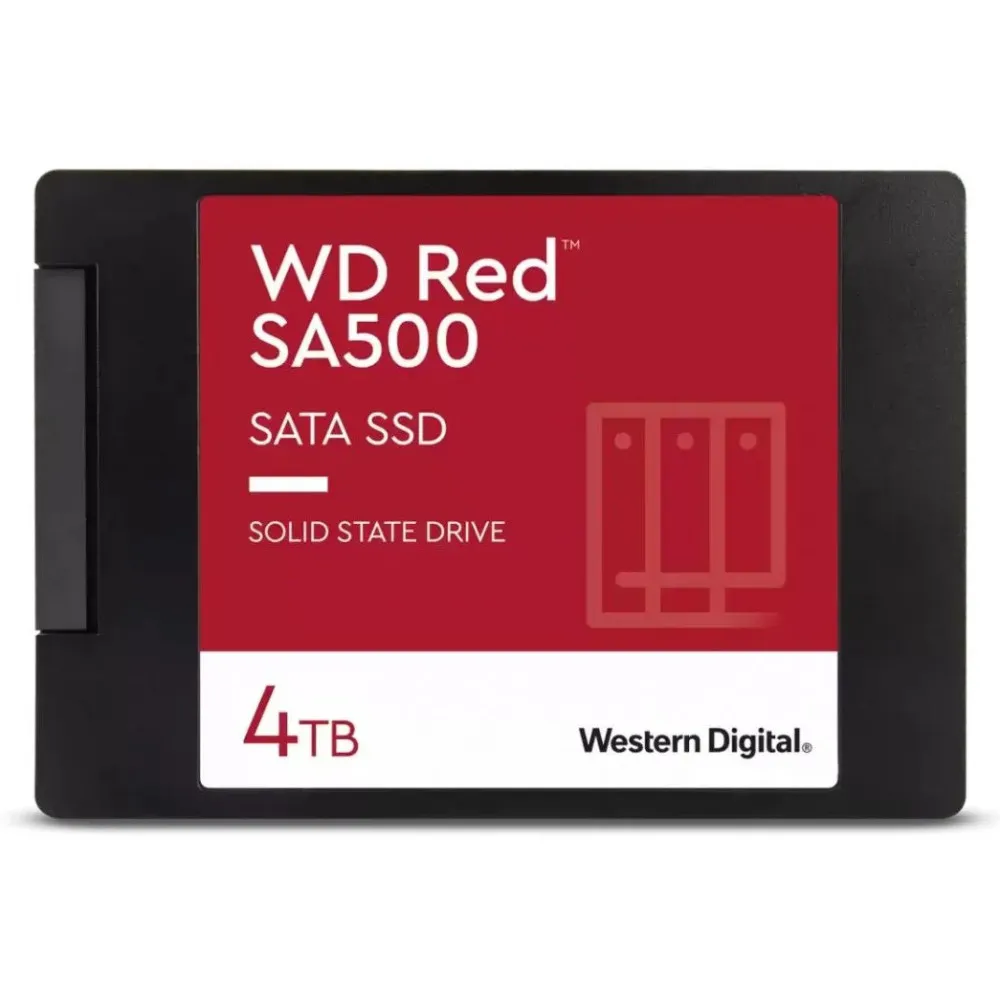 Dysk SSD 4TB SATA 2,5" WD Red SA500 WDS400T2R0A-68CKB0, 2,5", SATA III, 560-520MBps | Sklep ITnes.pl, IT for BUSINESS