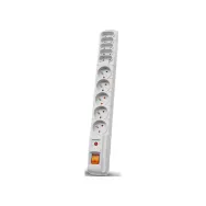 Listwa zasilająca Acar S10 5x 230V PL - 10 gniazd, 3 m, Szara - W0132 | Sklep ITnes.pl - IT for BUSINESS