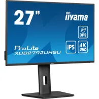 Monitor iiyama ProLite XUB2792UHSU-B6, 27", 3840x2160 (4K), 60Hz, IPS, 4 ms, pivot, USB-C, Czarny | Sklep ITnes.pl, IT for BUSIN