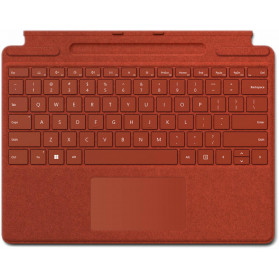 Klawiatura Microsoft Surface Pro Signature Type Cover Commercial 8XB-00027 - Czerwona (Poppy Red)