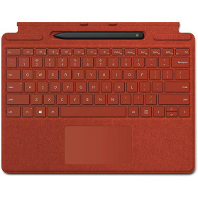 Klawiatura Microsoft Surface Pro Signature Type Cover Commercial 8X8-00027 - Czerwona, Slim Pen 2