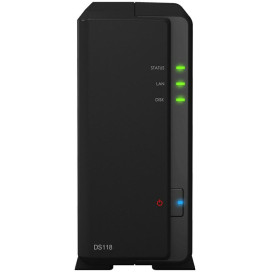 Serwer NAS Synology Desktop Value DS118ET0D - Tower/Realtek RTD1296/1 GB RAM/2 TB/1 wnęka