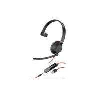 Słuchawki nauszne Plantronics/Poly Blackwire 5210 C5210 USB-A WW 207577-201 - Czarne | Sklep ITnes.pl - IT for BUSINESS