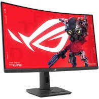 Monitor ASUS ROG Strix XG32WCS, 31,5", 2560x1440 (QHD), 180Hz, zakrzywiony, Fast VA, FreeSync, HDR, 1 ms, USB-C, Czarny | Sklep 