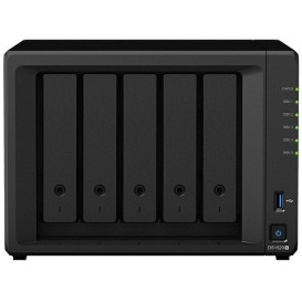 Serwer NAS Synology Desktop Plus DS1520OGF - Desktop/Intel Celeron J4125/8 GB RAM/70 TB/5 wnęk/2 x M.2/hot-swap/3 lata Carry-in