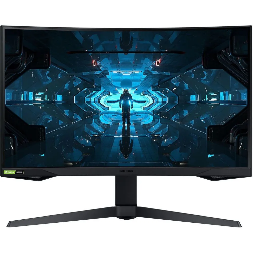 Monitor Samsung Odyssey G7 LC32G75TQSRXEN, 32", 2560x1440 (QHD), 60Hz, zakrzywiony, VA, G-Sync, 1 ms, pivot, Czarny | Sklep ITne