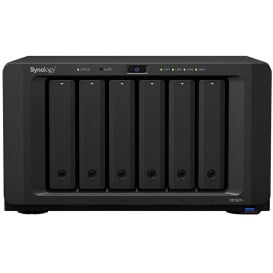 Serwer NAS Synology Desktop Plus DS16216JI - Tower/AMD Ryzen V1500B/4 GB RAM/18 TB/6 wnęk/2 x M.2/hot-swap/3 lata Carry-in