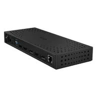 Stacja dokująca i-tec USB 3.0 / USB-C / Thunderbolt, 3x 4K Docking Station Gen 2 Power Delivery 100W CATRIPLE4KDOCKPD2, Czarna |