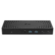 Stacja dokująca i-tec USB 3.0 / USB-C / Thunderbolt, 3x 4K Docking Station Gen 2 Power Delivery 100W CATRIPLE4KDOCKPD2, Czarna |