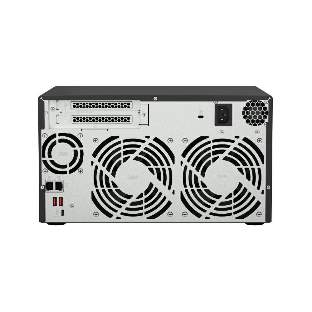 Zdjęcie produktu Serwer NAS QNAP Tower TS-873A-DN1 - Tower/AMD Ryzen V1500B/8 GB RAM/24 TB/8 wnęk/2 x M.2/hot-swap/3 lata Door-to-Door