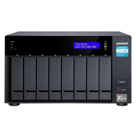 Serwer NAS QNAP Tower TVS-872X-I3-YU - Tower/Intel Core i3-8100T/8 GB RAM/6 TB/8 wnęk/hot-swap