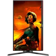 Monitor AOC U27G3X/BK, 27", 3840x2160 (4K), 160Hz, IPS, HDR, 1 ms, pivot, Czerwono-Czarny | Sklep ITnes.pl, IT for BUSINESS