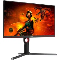 Monitor AOC U27G3X/BK, 27", 3840x2160 (4K), 160Hz, IPS, HDR, 1 ms, pivot, Czerwono-Czarny | Sklep ITnes.pl, IT for BUSINESS