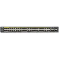 Switch zarządzalny Zyxel GS192048HPV2 GS192048HPV2-EU0101F, 44x 1Gbps RJ45, 4x 1Gbps RJ45|SFP combo, 2x 1Gbps SFP, POE+ 375W | S