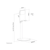 Stojak do smartfon Neomounts by Newstar Phone Desk Stand do 7" DS10-200SL1 - Srebrny