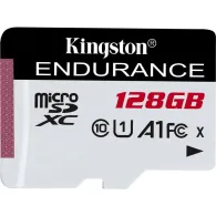 Karta pamięci Kingston microSD 128GB Endurance 95/45MB/s C10 A1 UHS-I SDCE/128GB - Czarna, Biała | Sklep ITnes.pl - IT for BUSIN