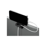 Uchwyt do telefonu Belkin Stage iPhone Mount with MagSafe for Mac Desktops and Displays MMA007BTGY - Czarny
