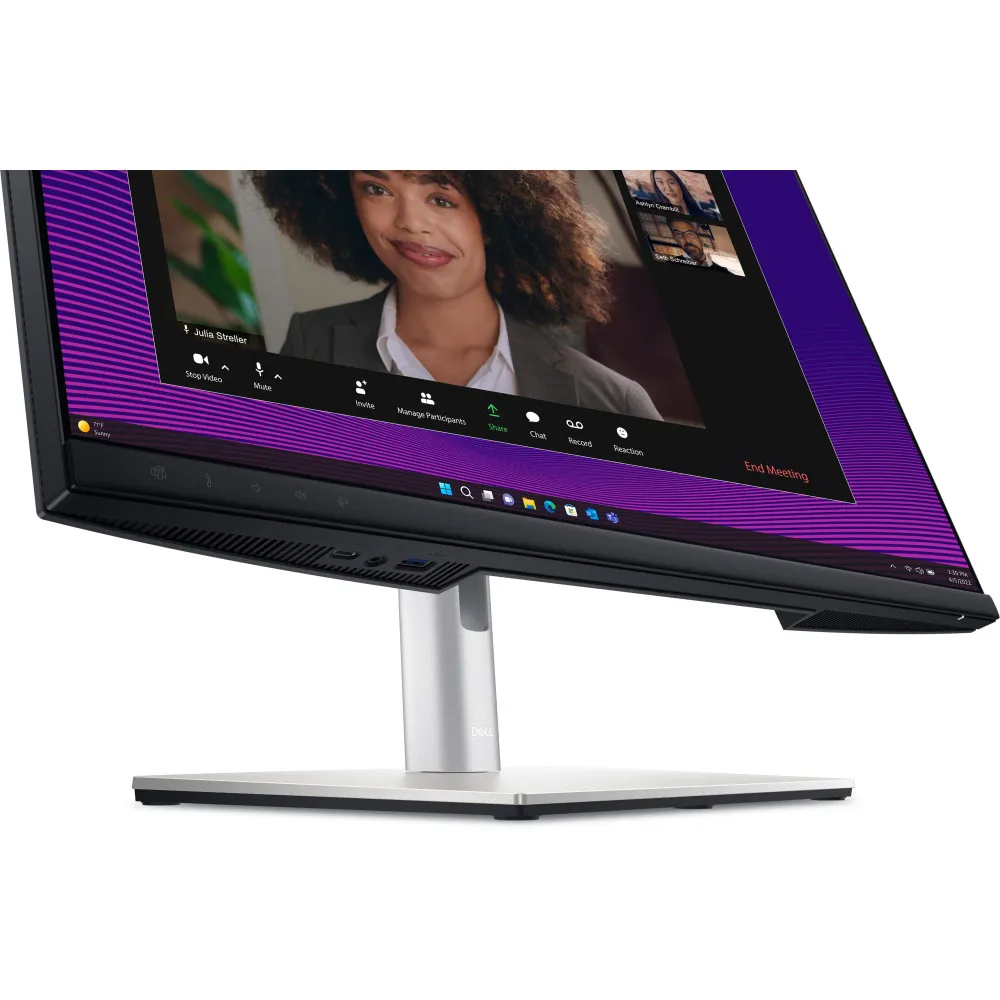 Monitor Dell P2724DEB 210-BFMZ - 27"/2560x1440 (QHD)/60Hz/IPS/8 ms/pivot/kamera/USB-C/Srebrny