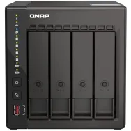 Serwer NAS QNAP Tower TS-453E-BWVJ, Tower, Intel Celeron J6412, 8GB RAM, 2TB, 2TB cache, 4 wnęki, 2 x M.2, hot-swap | Sklep ITnes.pl, IT for BUSINESS