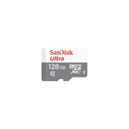 Karta pamięci SanDisk Ultra microSDXC 128GB 100MB/s Class 10 UHS-I SDSQUNR-128G-GN6MN - Biała, Szara | Sklep ITnes.pl - IT for B