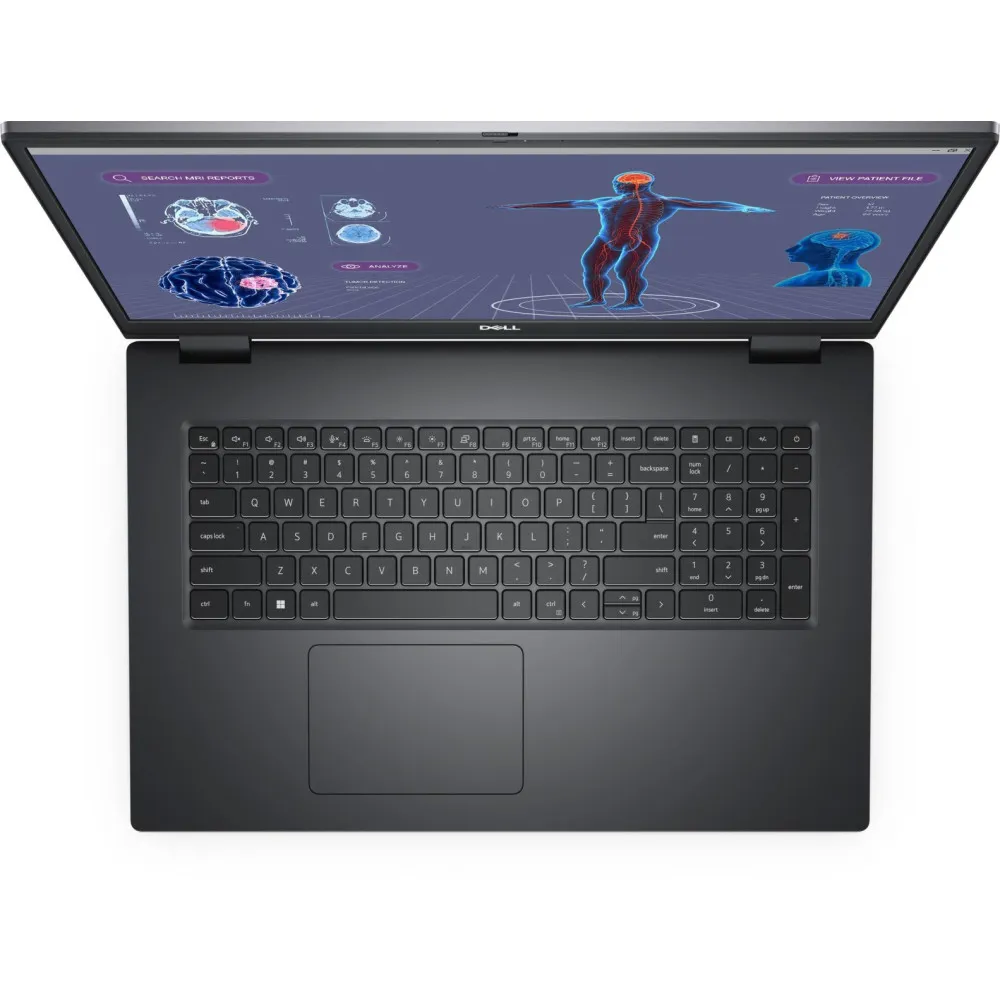 Laptop Dell Precision 7780 N009P7780EMEA_VP - i7-13850HX/17" FHD IPS/RAM 16GB/512GB/RTX 2000 Ada/Szary/Win 11 Pro/3OS ProSupport NBD