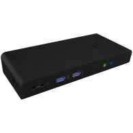 Stacja dokująca ICY BOX IB-DK2251AC do notebooka - USB-A, USB-C, DisplayLink, 2x HDMI