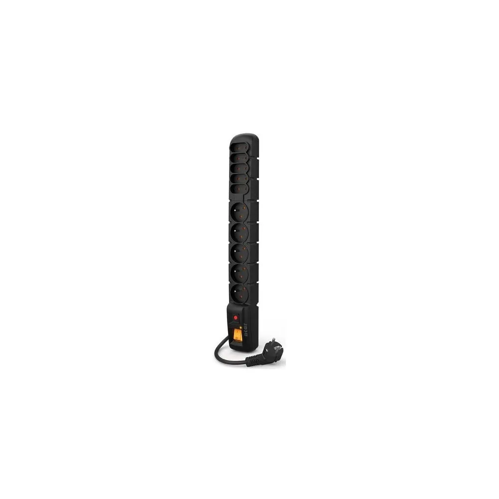 Listwa zasilająca Acar S10 5x 230V PL - 10 gniazd, 3 m, Czarna - W0129 | Sklep ITnes.pl - IT for BUSINESS