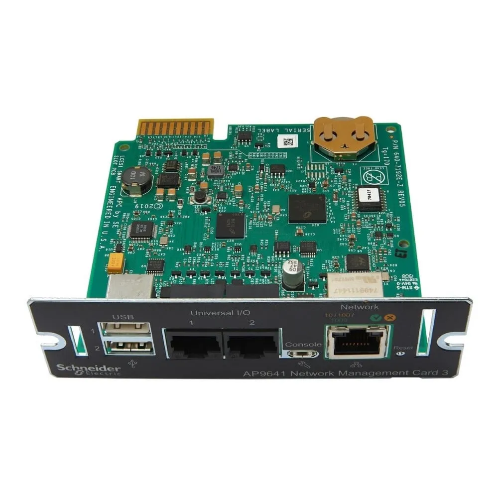 Karta sieciowa z monitoringiem środowiskowym APC AP9641