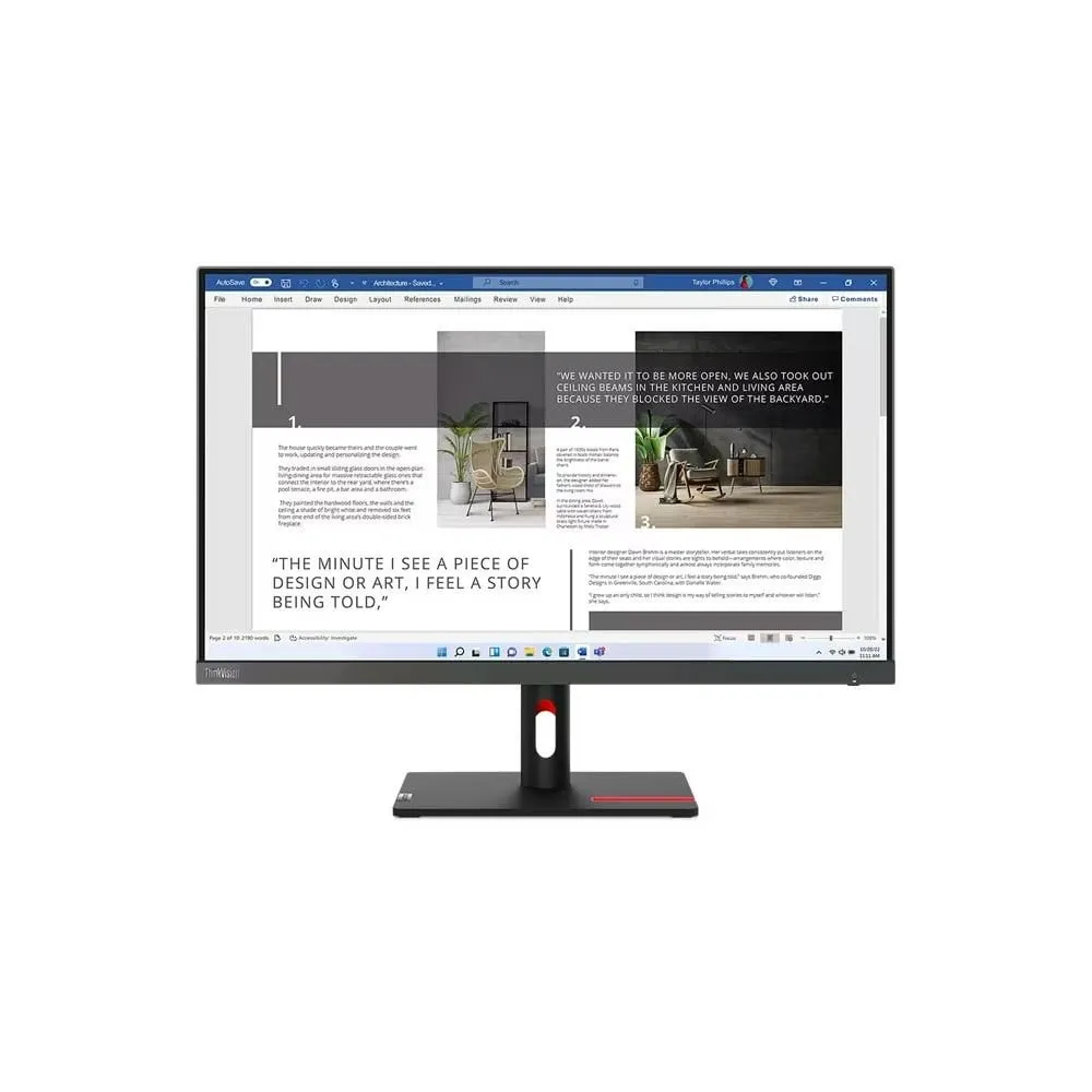 Monitor Lenovo ThinkVision S27i-30 63DFKAT4EU, 27", 1920x1080 (FHD), 100Hz, IPS, 6,000 ms, Czarny | Sklep ITnes.pl, IT for BUSIN Monitor Lenovo ThinkVision S27i-30 63DFKAT4EU, 27", 1920x1080 (FHD), 100Hz, IPS, 6,000 ms, Czarny | Sklep ITnes.pl, IT for BUSIN