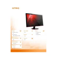 Monitor AOC G2778VQ, 27", 1920x1080 (FHD), 75Hz, TN, FreeSync, 1 ms, Czarny | Sklep ITnes.pl, IT for BUSINESS