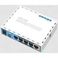 Router Wi-Fi MikroTik hAP RB951UI-2ND, 5x 100Mbps RJ45, 2.4Ghz, standard 802.11b|g|n, USB, RouterOS L4, PoE in|out | Sklep ITnes