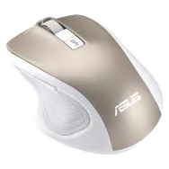 Bezgłośna mysz bezprzewodowa ASUS MW202 90XB066N-BMU020 - 4000 DPI, Złota