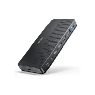 Przełącznik KVM Unitek Universal Dual 4K KVM Docking Station D1103A01 - Czarny