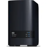Serwer NAS WD My Cloud Expert Series WDBVBZ0080JCH-EESN, Desktop, Marvell Armada 385 1.3 GHz Dual-Core, 1GB RAM, 8TB, 2 wnęki, h