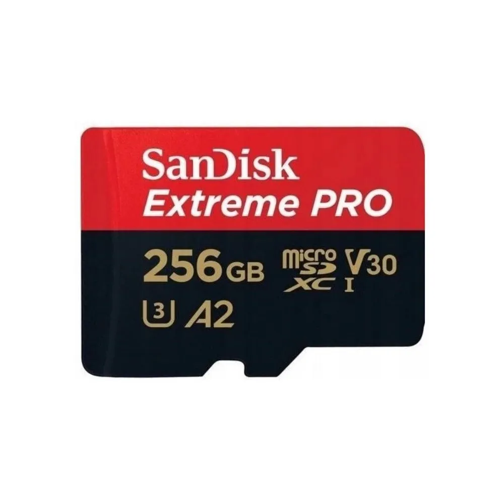 Karta pamięci SanDisk microSDXC Extreme Pro 256GB 200/140 MB/s SDSQXCD-256G-GN6MA - Czarna, Czarowna | Sklep ITnes.pl - IT for B