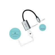 Adapter i-tec USB-C, Display Port C31METALDP60HZ - zdjęcie poglądowe 2
