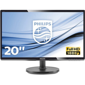 Monitor Philips 200V4QSBR 200V4QSBR/00 - 20"/1920x1080 (Full HD)/MVA/20 ms/Czarny