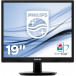 Monitor Philips 19S4QAB/00 - 19"/1280x1024 (SXGA)/60Hz/5:4/IPS/5 ms/Czarny