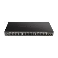 Switch zarządzalny D-Link DGS-1250-52XMP/E, 48x 100|1000Mbps RJ45, 4x 10GbE SFP+, POE+ 370W | Sklep ITnes.pl, IT for BUSINESS