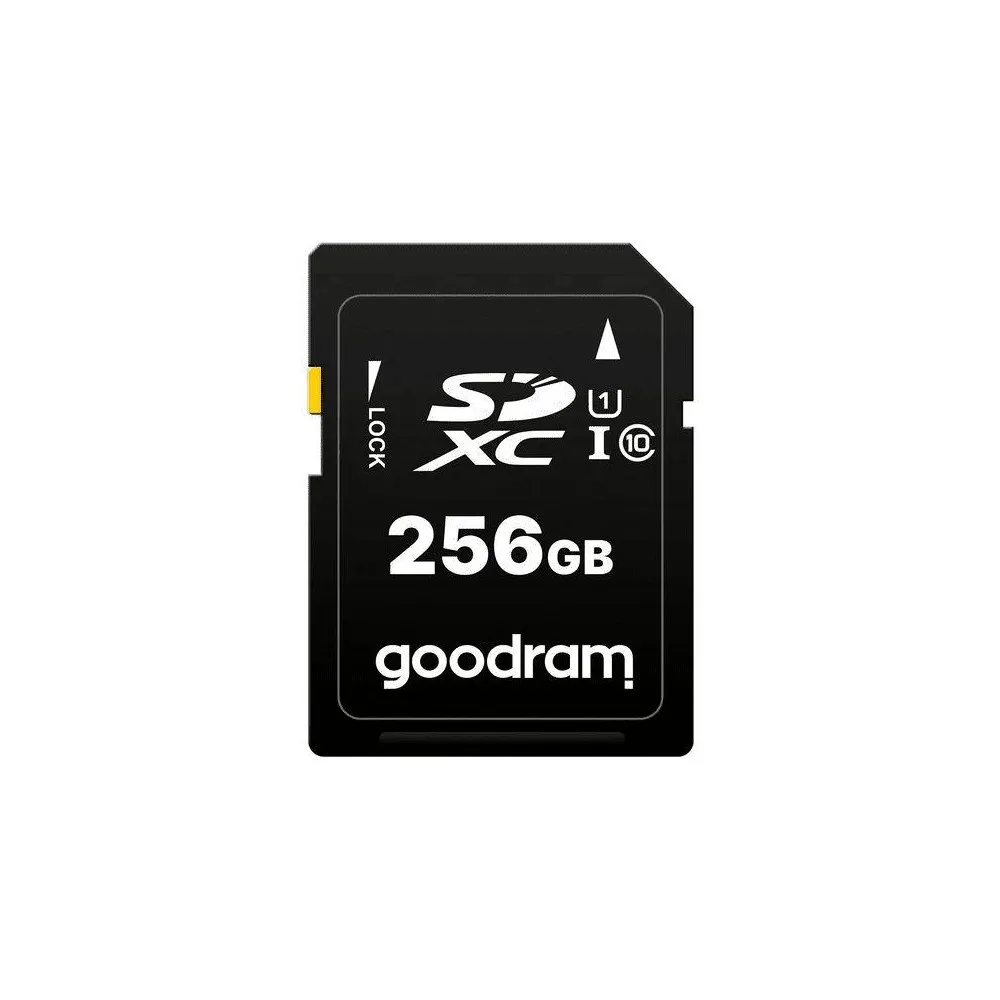 Karta pamięci GoodRAM S1A0 SDXC 256 GB Class 10 UHS-I/U1 V30 S1A0-2560R12 - Czarna | Sklep ITnes.pl - IT for BUSINESS