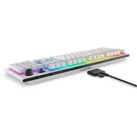 Dell Alienware Tri-Mode AW920K Wireless Gaming Keyboard 545-BBFK - US, Cherry MX Red, Bluetooth, Biała