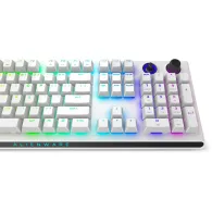 Dell Alienware Tri-Mode AW920K Wireless Gaming Keyboard 545-BBFK - US, Cherry MX Red, Bluetooth, Biała
