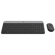 Zestaw klawiatura i mysz Logitech MK470 Slim Combo 920-009204 - Czarny - 920-009204 | Sklep ITnes.pl - IT for BUSINESS