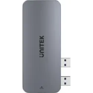 Obudowa na dysk Unitek M.2 PCIe NVMe USB 3.2 Gen 2 S1224A - Szary, Czarny | Sklep ITnes.pl - IT for BUSINESS