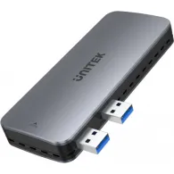 Obudowa na dysk Unitek M.2 PCIe NVMe USB 3.2 Gen 2 S1224A - Szary, Czarny | Sklep ITnes.pl - IT for BUSINESS