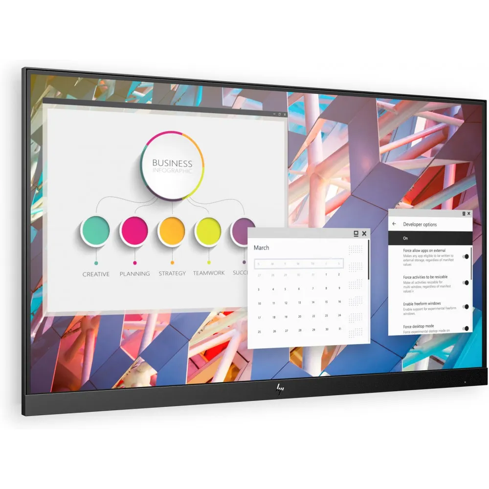 Monitor HP E24 G4 9VF99A9 - bez podstawy/24"/1920x1080 (Full HD)/60Hz/IPS/5 ms/Czarny